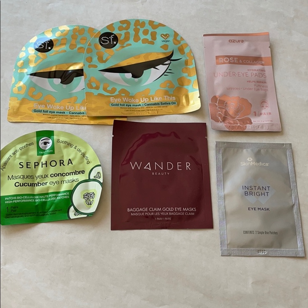 Eye Mask bundle! All new sealed!